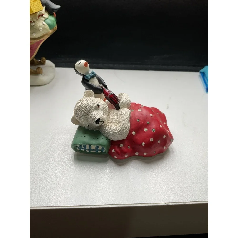 Vintage Coca-Cola Polar Bear Cub Collection Lot of 7 Ltd Ed Collectors Society